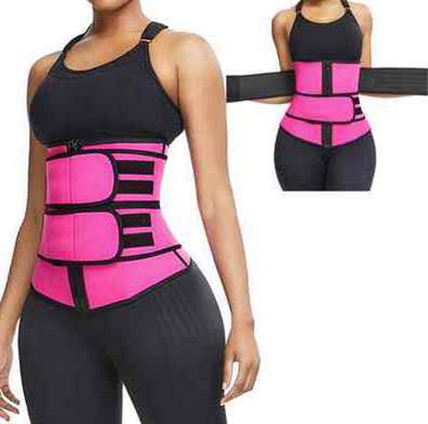 

woman body shapers waist trainer slimming fitness waist cincher corset belt adjustable workout shaperwear zza2169, White;black