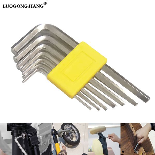 

7pcs allen key hex wrench tool set spanner screwdriver kit 1.5mm -6mm bike cycling repair tools