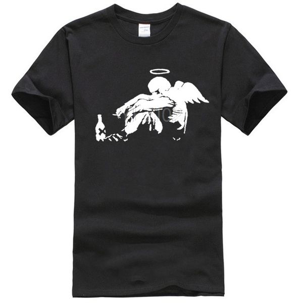 

бэнкси пьяный ангел манс майка городские граффити уличного искусства illuminati