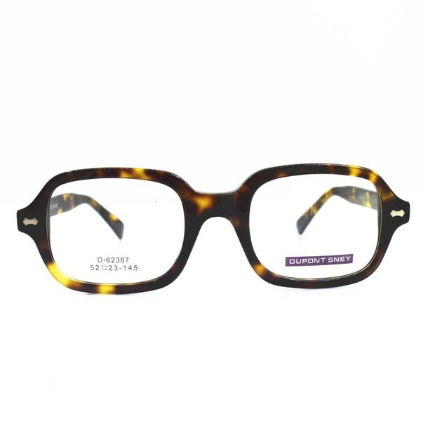 

acetate square style glasses men women eyeglasses frame prescription glasses women optical spectacle frame, Black