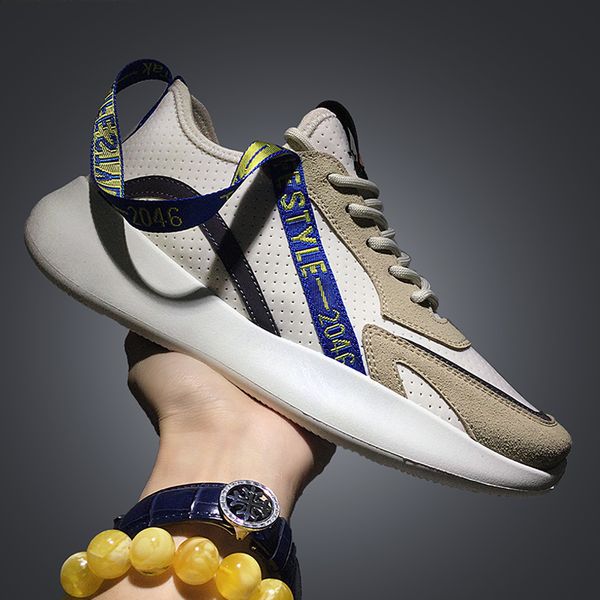 

men casual shoes lac-up men shoes lightweight comfortable breathable walking sneakers tenis masculino zapatillas hombre, Black