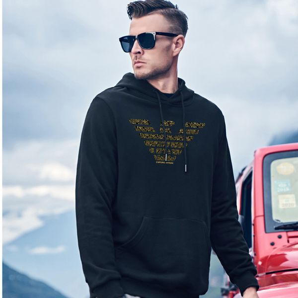 

brand designer the new 2020 black hoodie, classic print hoodie, holiday hoodie, and men's casual s-5xl luxury goods