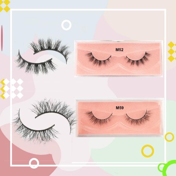 

wowangel 2 пары 3d норковые ресницы bulk средний объем 3d норка ресницы cruelty free поддельные ресницы макияж ресницы m59m52