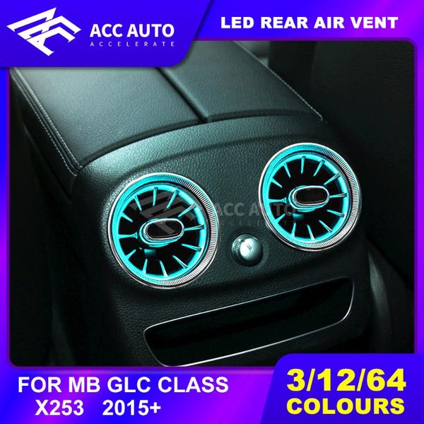 

new product rear air outlet vent ambient light w205 glc for c glc class air ventilation