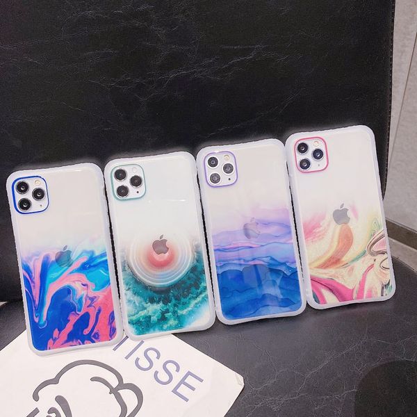 

small waist 3d mobile phone case case for iphone 11 pro max xs xr 8 7 6 plus tpu protective shockproof anti-fall non-slip