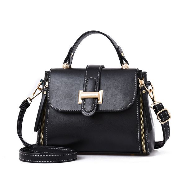 

new fashion bag pu handbags wild portable small square bag shoulder messenger bag