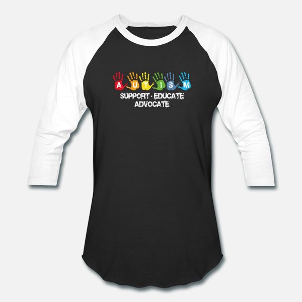 

autism awareness t shirt men custom cotton s-3xl cool interesting humor spring autumn cool shirt