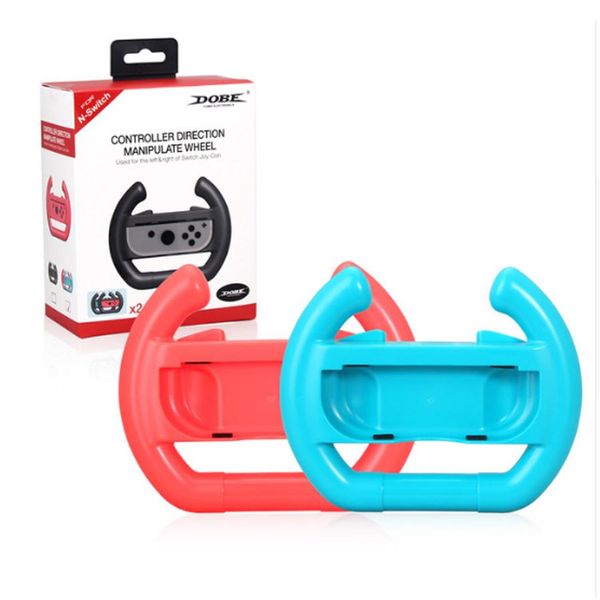 

cgjxsns accessories left &right joy -con grip racing game steering wheel controller grip for nintend switch joy -con joystick gamepad