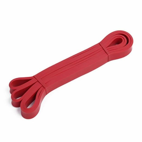 

resistance bands 2m natural latex loop red exercise fitness strength training workout