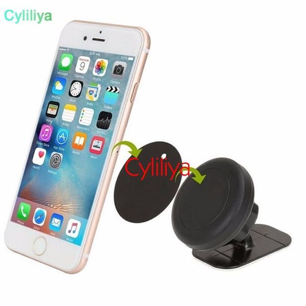

cgjxs universal stick on dashboard magnetic car mount holder for cell phones mini tablets with fast swift -snap technology