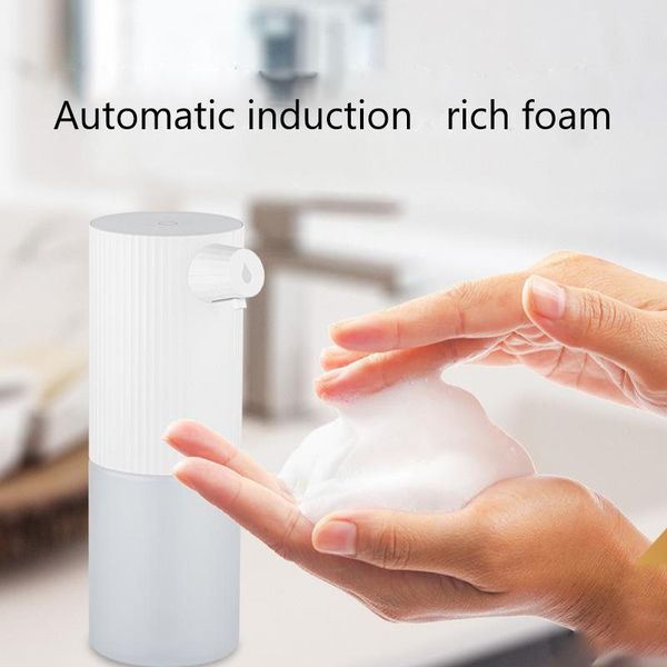 

liquid soap dispenser 320ml automatic hand induction foaming washer for bathroom kitchen