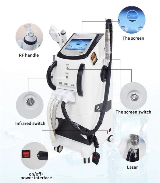 

3 in 1 multifunction opt ipl+tattoo dispel machine for permanent hair removal skin rejuvenation and acne treatment machine
