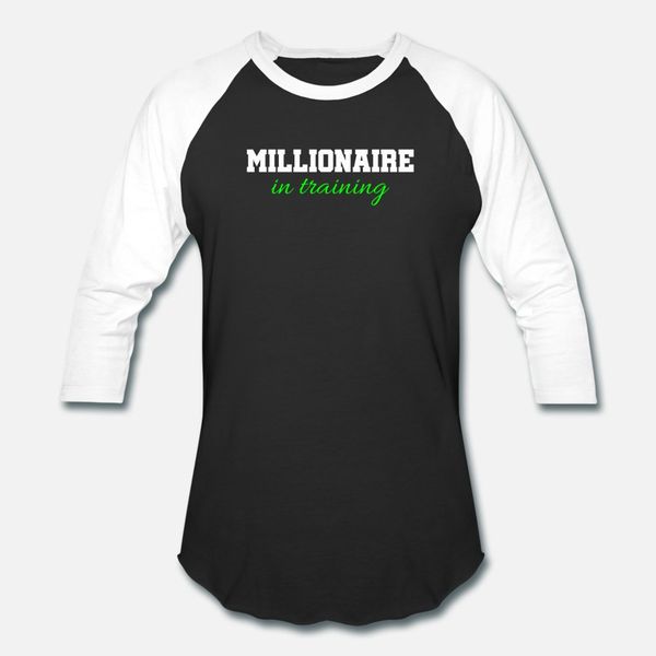 

millionaire training business ceo t shirt men printed cotton crew neck letters sunlight funny casual spring vintage shirt