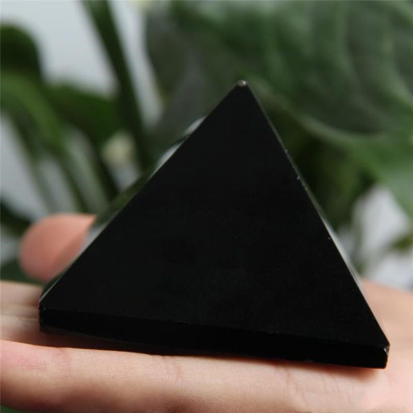 

wholesale crystal black 5m-62mm reiki quartz hjt nunatak natural pyramid healing decoration 182g obsidian loveshop01 zffte