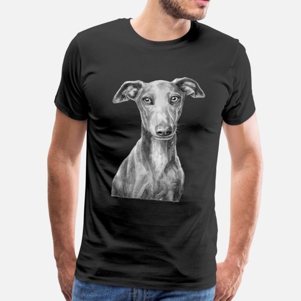 

italian greyhound dog s gifts t shirt men custom cotton plus size 3xl original graphic humor spring normal shirt