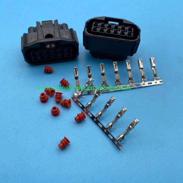 

2 pcs 12 pin 6181-6784 / 6189-7410 automotive led headlight harness connector car