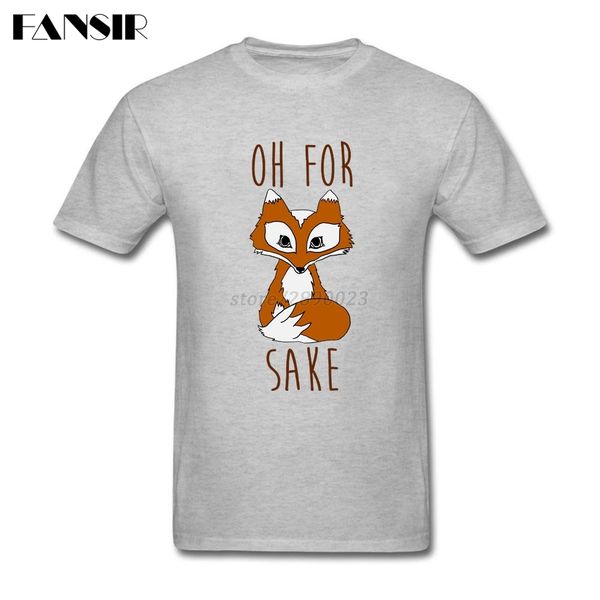 

men tshirt hip hop short sleeve o neck tshirts male oh for fox sake group brand clothing