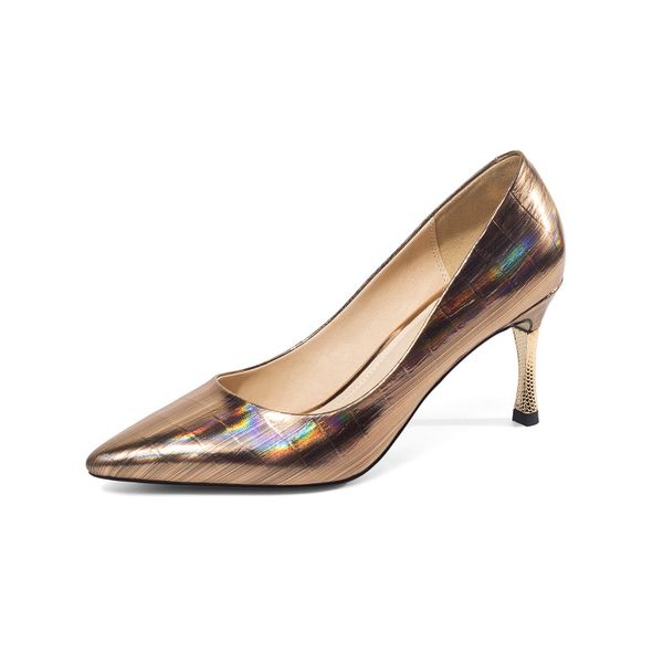 

dress shoes big size pointy simple single ladies high heels women woman pumps, Black