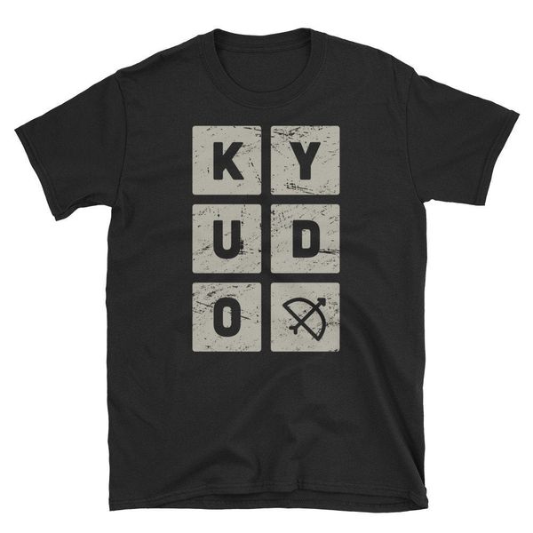 

distressed kyudo t shirt (unisex) japanische bogenschieen yumi bogen & pfeil shirt