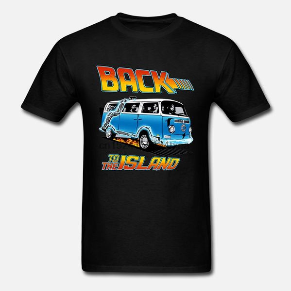 

2019 fashion t shirt men s lost back to the future funny dharma initiative mashup t shirt
