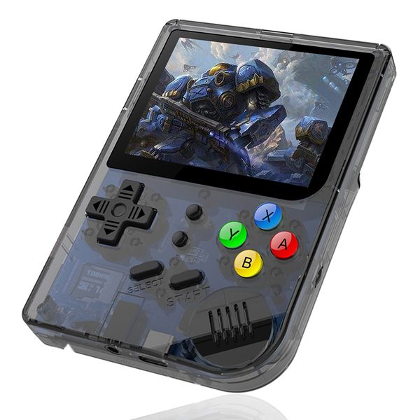 

rg99 2.8 inch retro game console built-in 169 classic video games handheld game player solid color design pair with varie