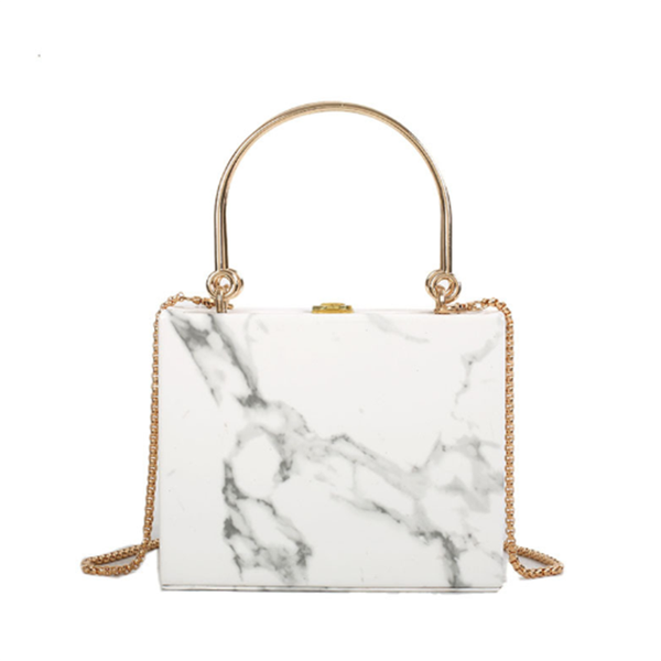 

bags for women 2020 summer new fashion marbling shoulder bag personalized versatile messenger bag portable box