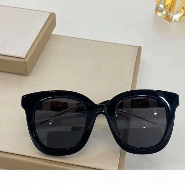 

fashion black sunglasses grey lens 0634 gafas de sol woman luxury designer sun glasses with box, White;black