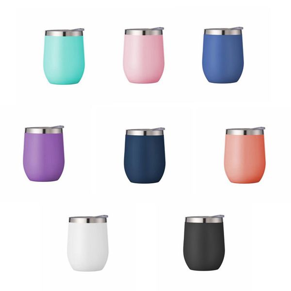 

egg shaped mug u-shaped vacuum cup eggshell champagne glasses stainless steel tumbler beer wine glass vacuum insulated cups 360ml fwf1076