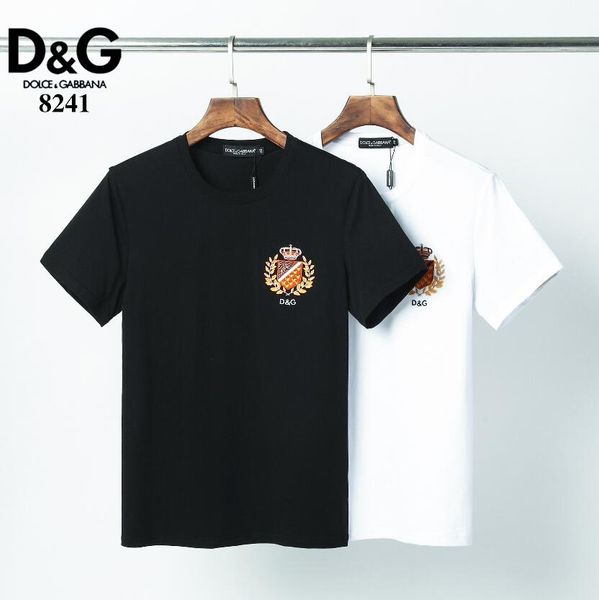 

summer paris mens luxury clothing drill t-shirt diagonal letter print t shirt fashion t shirts womens designer tshirts casual91#, White;black