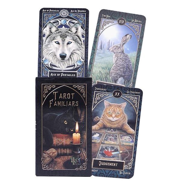 

oracles deck fun playing of teen intuition familiars tarot card game board cards for games tarot divination tale table lovers nvlqz jjxh