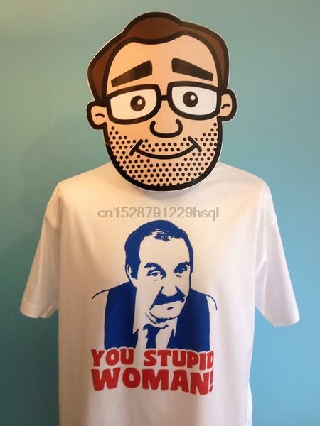 

allo allo rene artois gorden kaye you stupid woman - male t shirt