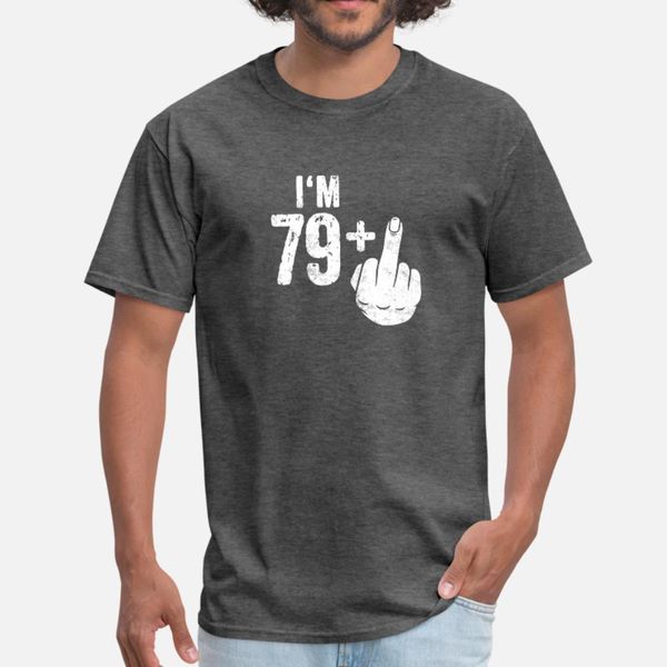 

funny 80th birthday gift idea bday present t shirt men printed 100% cotton o neck solid color sunlight funny casual spring autumn shirt