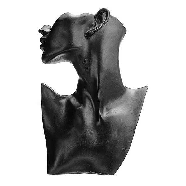 

ювелирные изделия манекен витрина половина тела подвеска голова ожерелье серьги стойки дисплея