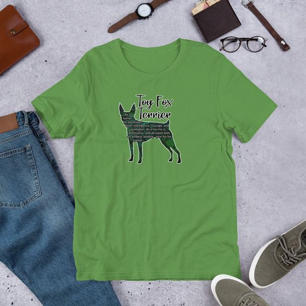 

spielzeug fox terrier kurzarm t shirt