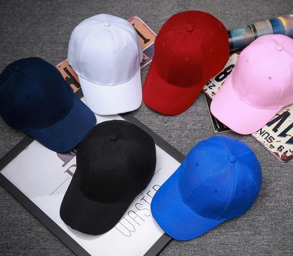 

New Candy Solid Color Baseball Cap Leisure Travel Mountaineering Hat Men Black White Snapback Caps Casquette Free Dropshipping