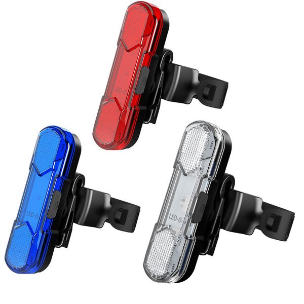 

bike lights xanes 4mode usb rechargeable bicycle tail light cob 30lumen warning waterproof multicolor cycling portable rear