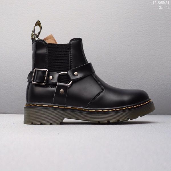 

1460 retro highest quality loafers martin shoes sneakers chaussures de designer sports running platform hiking outdoor, Black