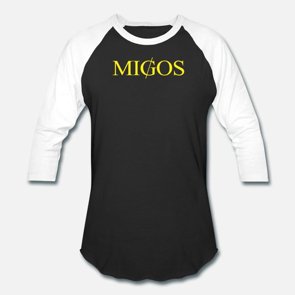 

migo merch t shirt men customized short sleeve round neck homme loose new fashion summer natural shirt