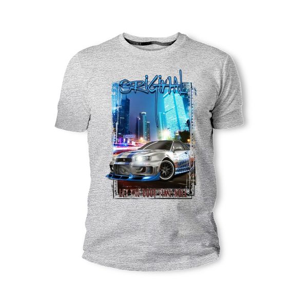 

2019 new men's t shirt t-shirt japanese classic legend car gtr sport grau blau auto youngtimer oldtimer herren t shirt