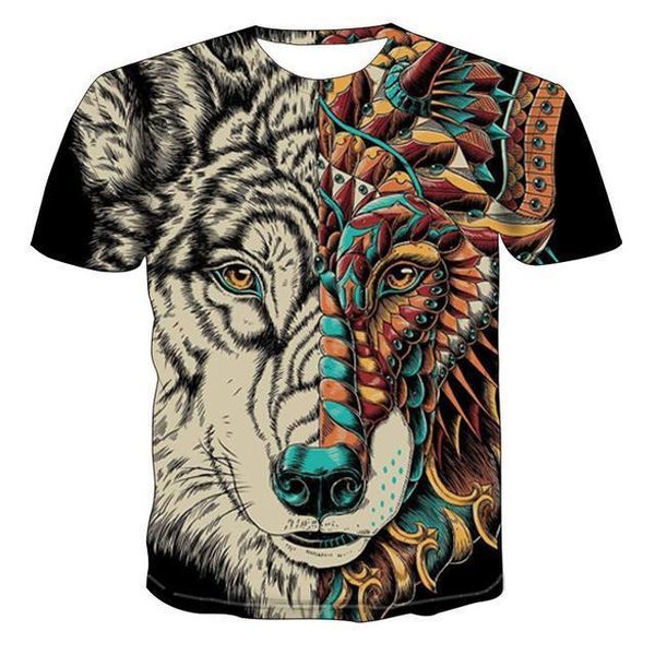 

animal o -neck 3d /women leisure 3d print shirts graphic anime hippie men clothing