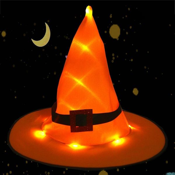

christmas decorations led glowing hat halloween decoration witch light festival garden suspension tree beautiful fashion