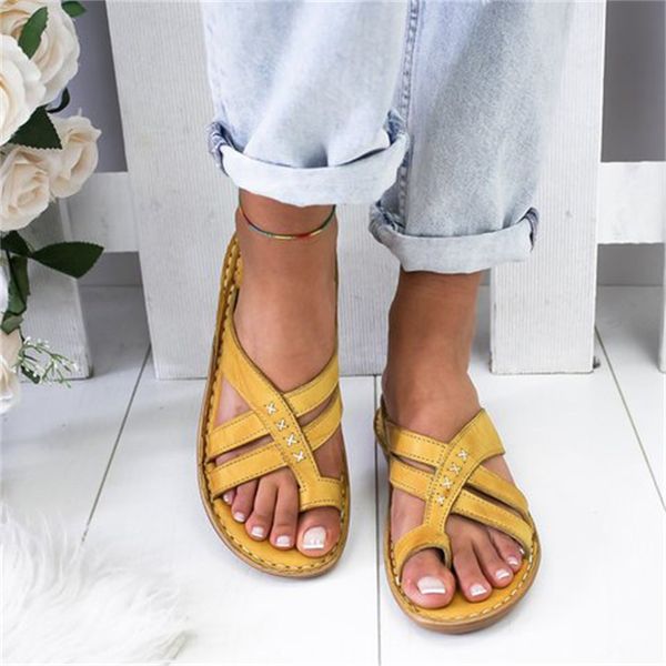 

shoes woman summer sandals for women shoes comfy soft women sandals retro wedge low heels thick bottom ladies, Black