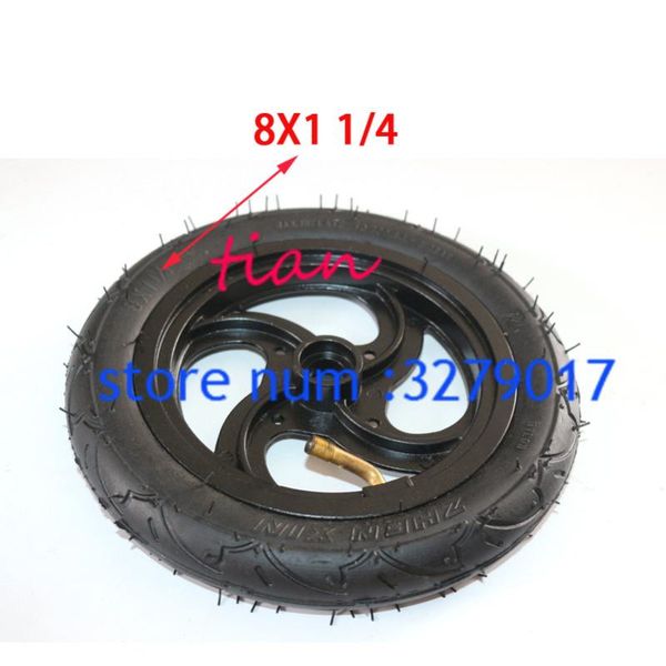 

8x1 1/4 pneumatic wheel inner tube 8" air wheel outer tire 8x1.25inflatable tyre
