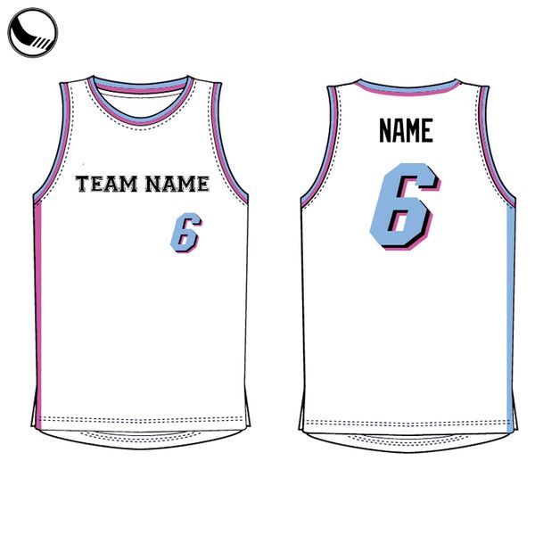 

sublimated basketball jersey uniform design color blue, Black;white