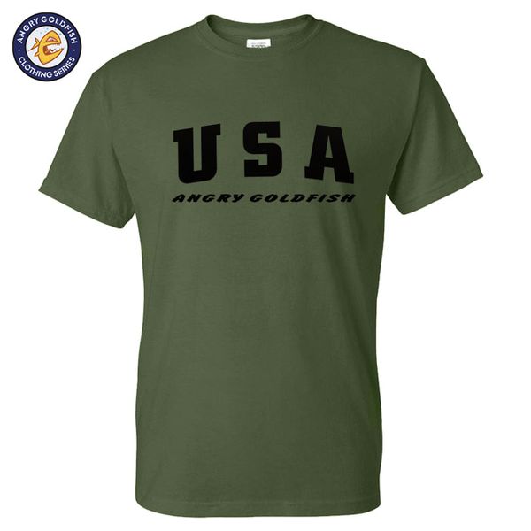 

new 2016 summer fashion usa design t shirt men's custom printed hipster tees