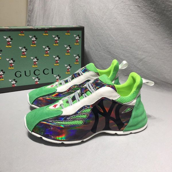 

2020 z7 fashion trend mens designer shoes leather breathable luxury shoes lace-up casual hiker shoes mens sneakers, Black