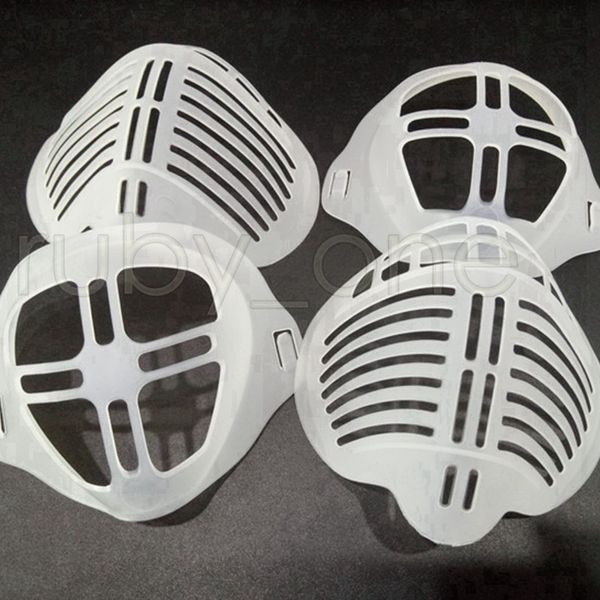 Supporto per maschera per la bocca Supporto per la respirazione Maschera per cuscino interno Staffa per supporto per maschera 3D in silicone alimentare Maschere per valvola traspirante RRA3491