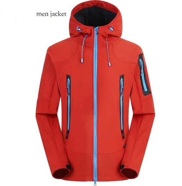 

new men newmammoth autumn and winter men and women fleece sweater jacket soft shell jackets for men outdoor sports clothes ing, Black;brown