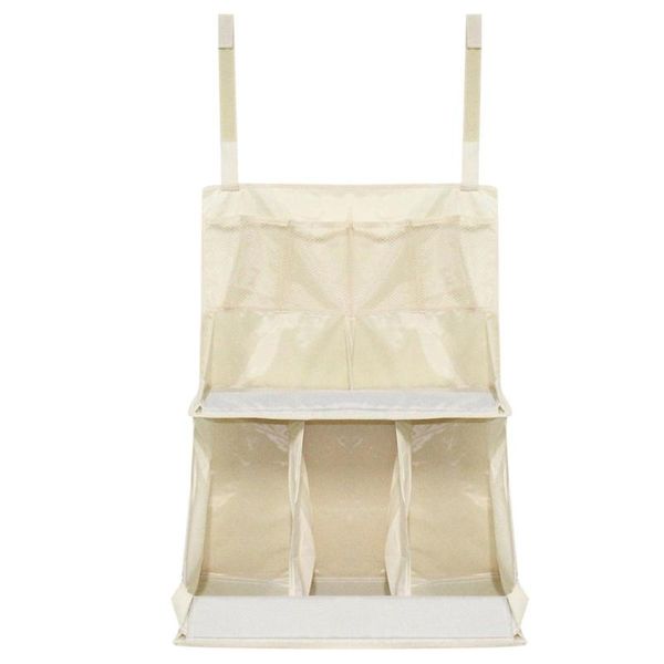 

2pcs newborn baby crib bed hanging bag infant bedside nappy diapers organizer bag portable children bedding cloth storage rack c