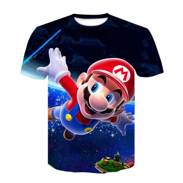 

new classic games super mario mario bros anime oversize 3d print shirts graphic aesthetic plus size men clothing